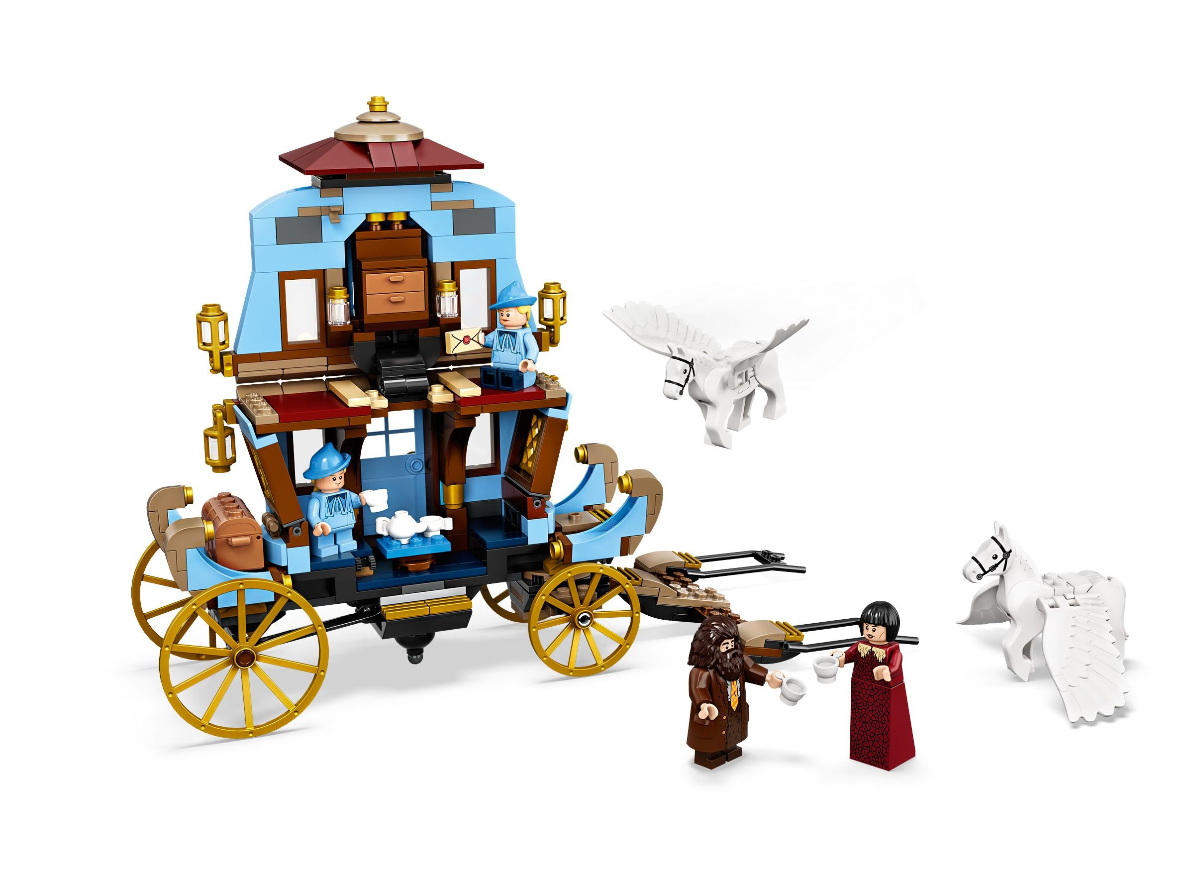 Kutsche 75958 von LEGO in Beauxbatons Bausatz Ankunft Hogwarts