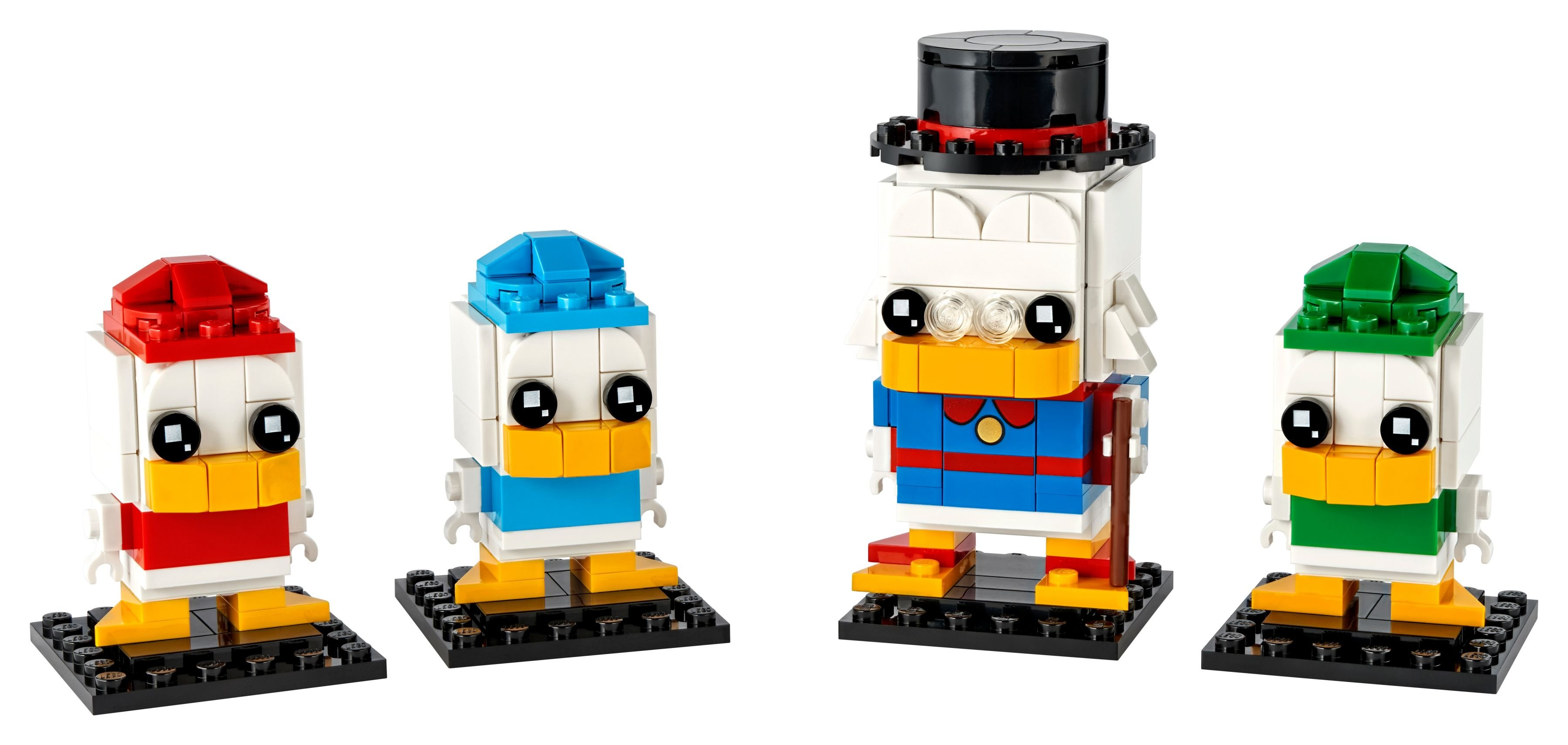 LEGO 40477 Dagobert Duck, Tick, Trick & Track Bausatz