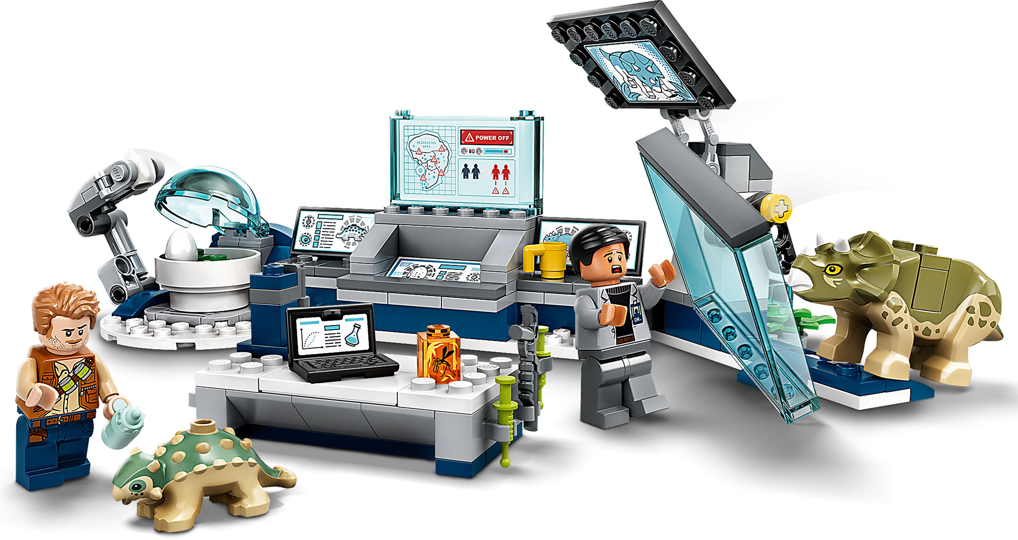 Dr. 75939 Labor Baby-Dinosaurier LEGO der Wus Ausbruch Bausatz