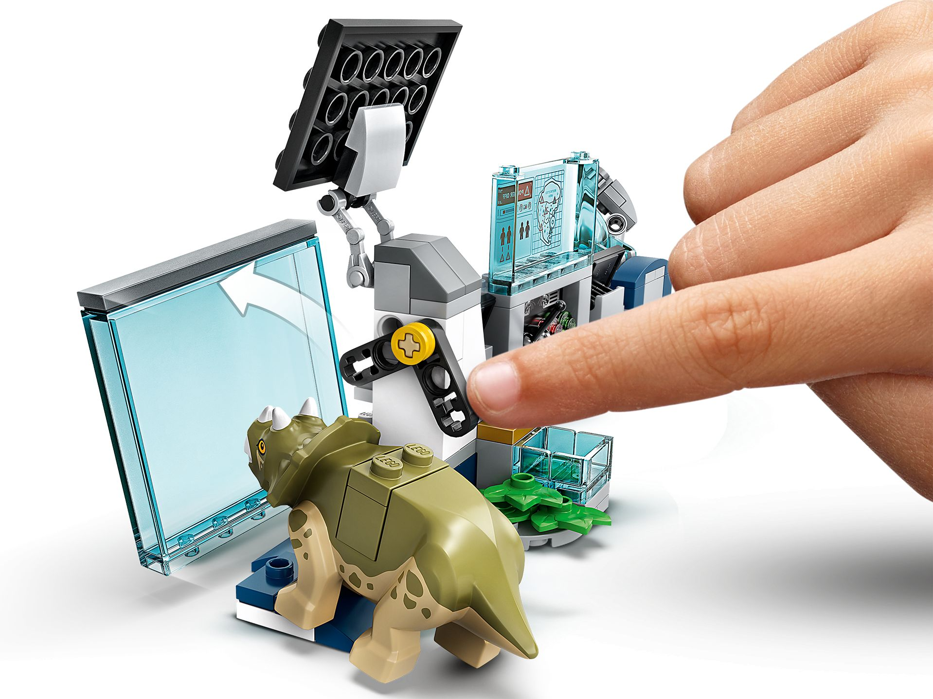 Dr. 75939 Labor Baby-Dinosaurier LEGO der Wus Ausbruch Bausatz