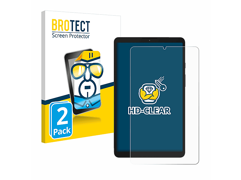 BROTECT 2x klare Schutzfolie(für Samsung Galaxy Tab A9 WiFi)