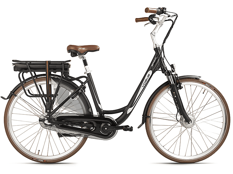 cm, Rahmenhöhe: Schwarz) Zoll, Basic 48 Unisex-Rad, VOGUE 468, Citybike 28 (Laufradgröße:
