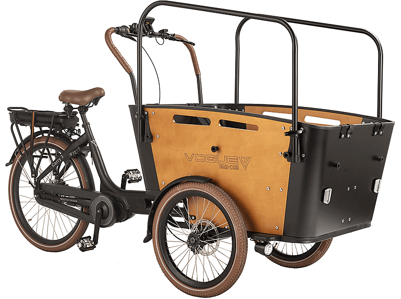 Lastenrad 48 (Laufradgröße: Rahmenhöhe: Carry VOGUE Zoll, On cm, Unisex-Rad, 20 468, Schwarz)