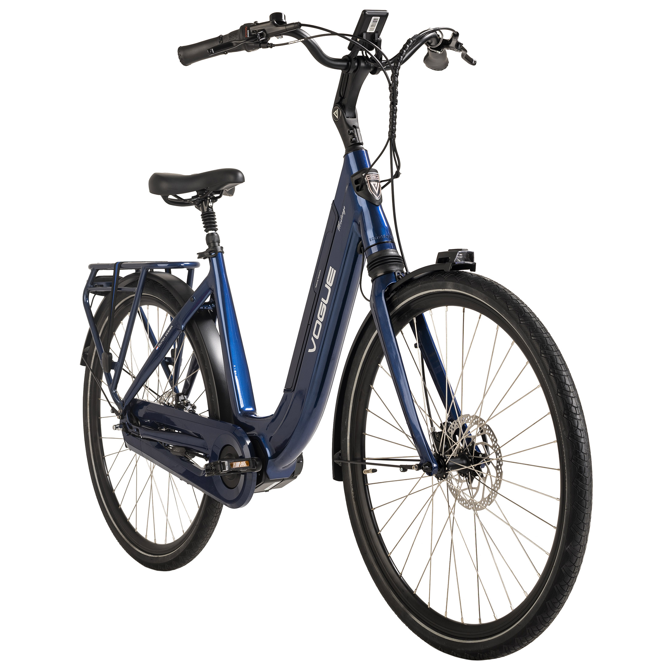 Citybike VOGUE Unisex-Rad, Rahmenhöhe: 504, (Laufradgröße: cm, Zoll, Blau) 28 Mestengo 50