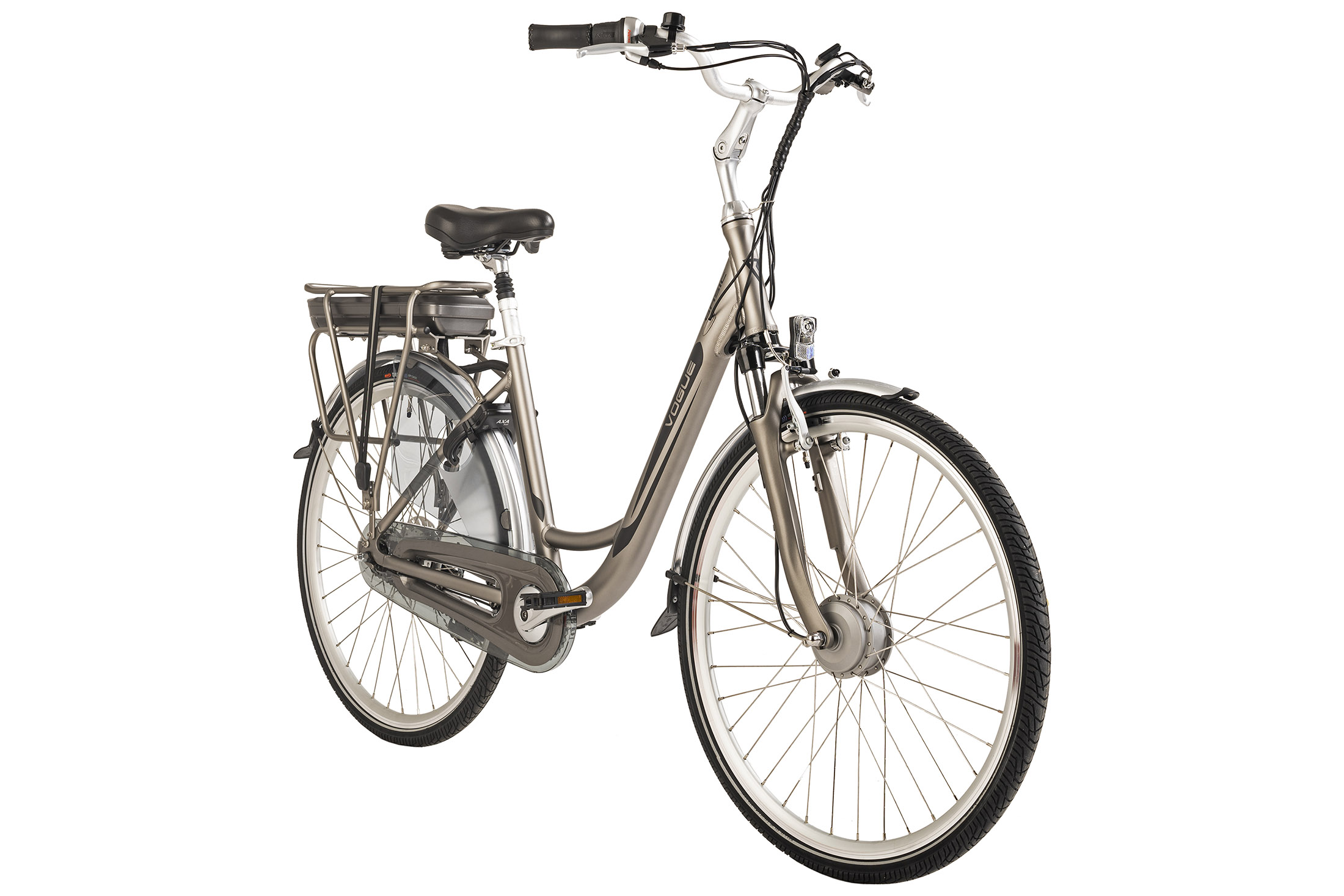 VOGUE Basic Citybike (Laufradgröße: 468, 28 Zoll, Unisex-Rad, Grau) cm, 48 Rahmenhöhe