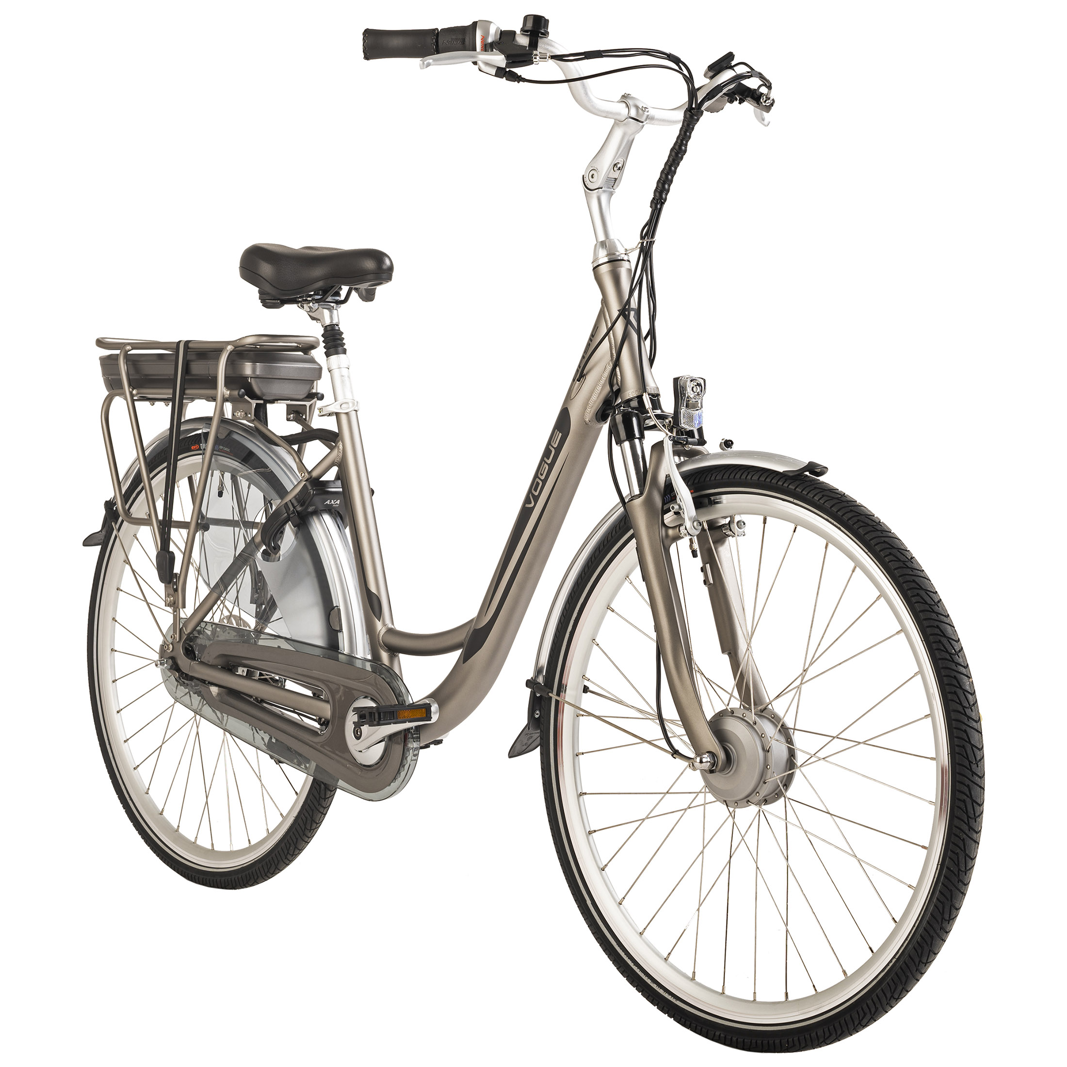VOGUE Basic Citybike (Laufradgröße: Rahmenhöhe: Unisex-Rad, 468, 48 Grau) cm, 28 Zoll