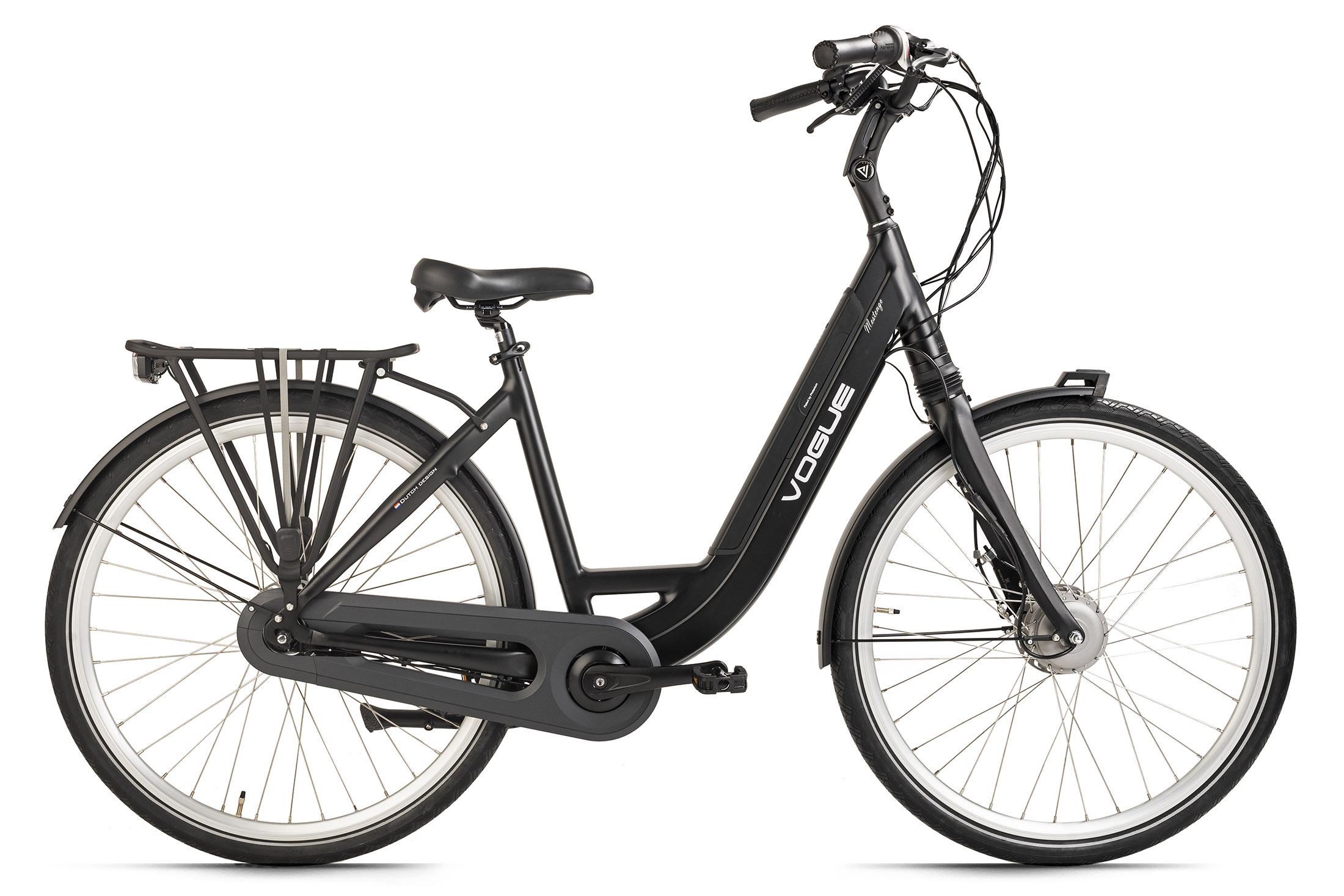 VOGUE Mestengo Citybike (Laufradgröße: 28 Zoll, 460, Unisex-Rad, Schwarz) Rahmenhöhe: cm, 50