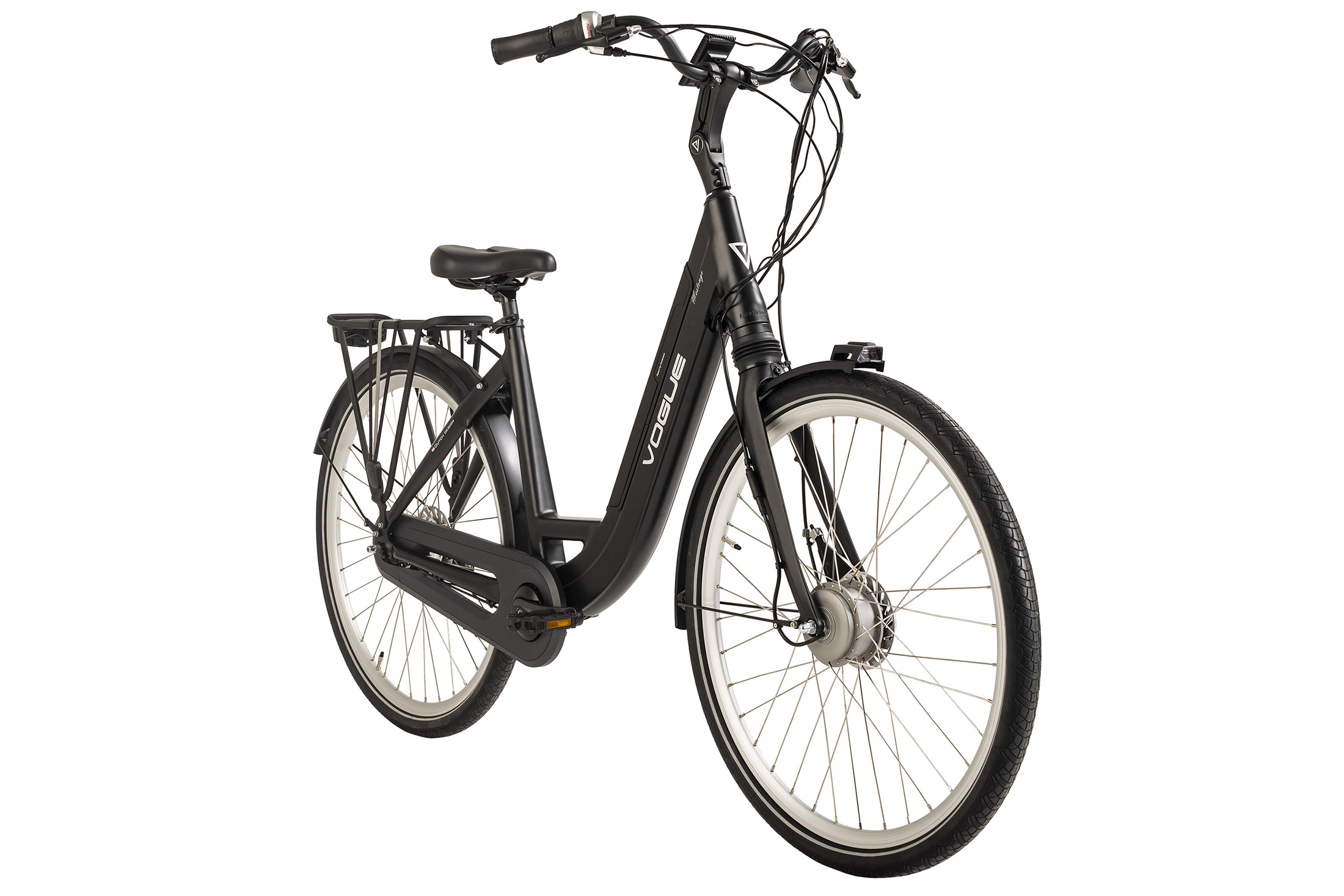 VOGUE Mestengo Citybike (Laufradgröße: 28 Zoll, 460, Unisex-Rad, Schwarz) Rahmenhöhe: cm, 50