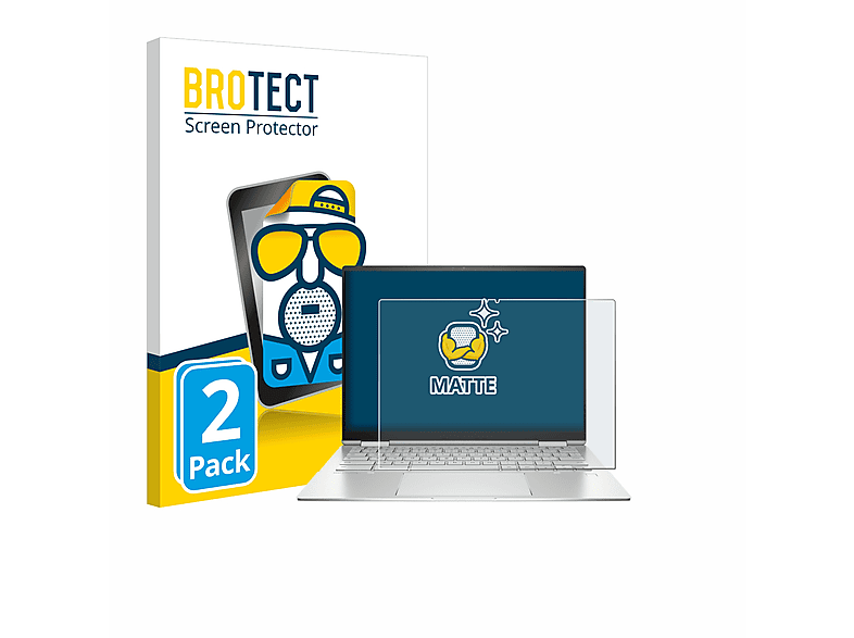 BROTECT 2x matte Schutzfolie(für HP Elite Chromebook) C1030