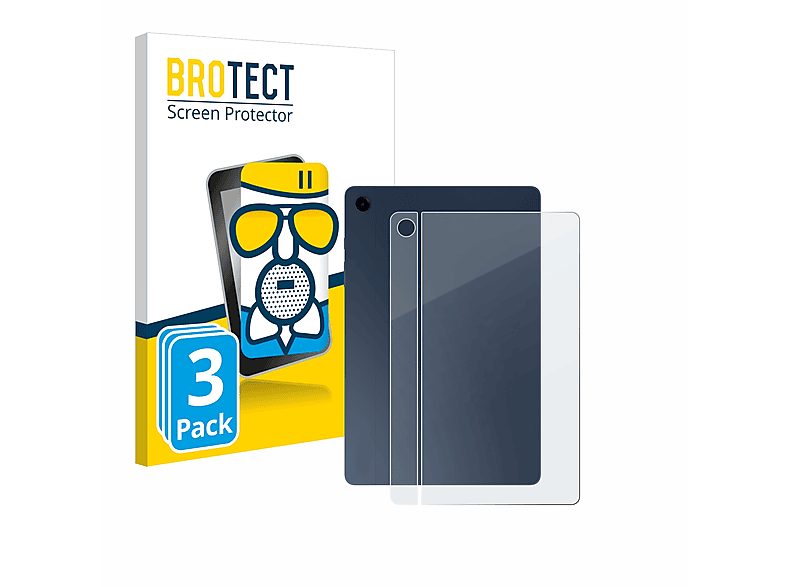 BROTECT 3x Airglass matte Schutzfolie(für Samsung Galaxy Tab A9 Plus 5G)