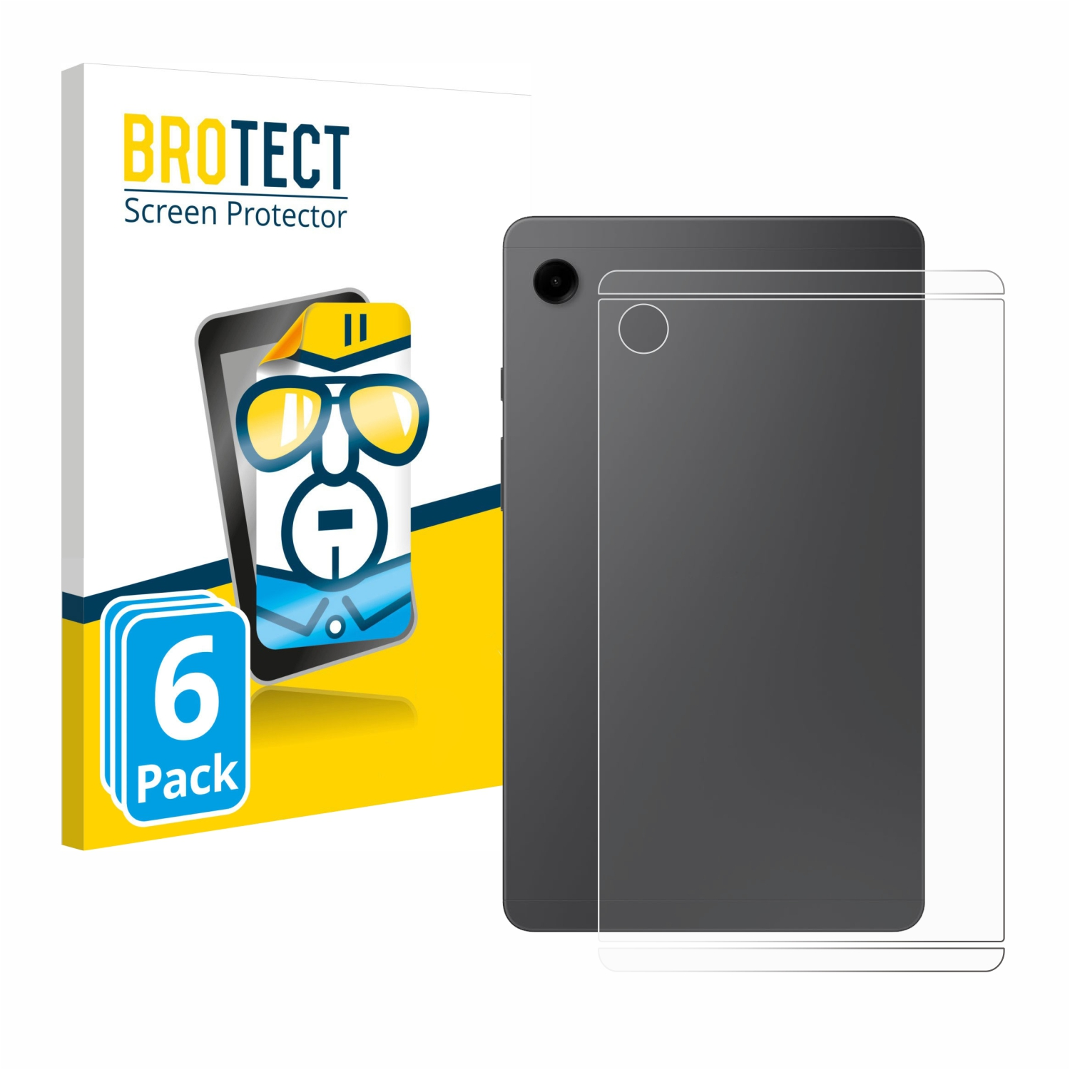 BROTECT 6x klare Schutzfolie(für Samsung A9 WiFi) Tab Galaxy