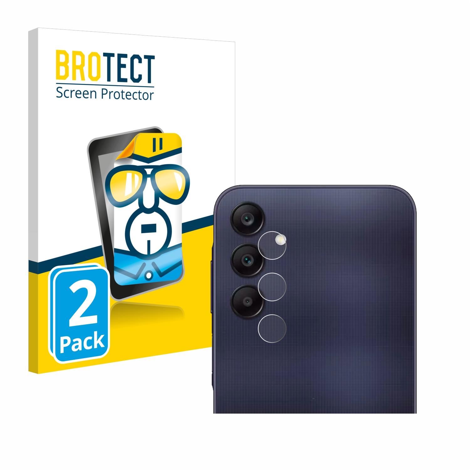 BROTECT 2x klare Schutzfolie(für Samsung A25 Galaxy 5G)