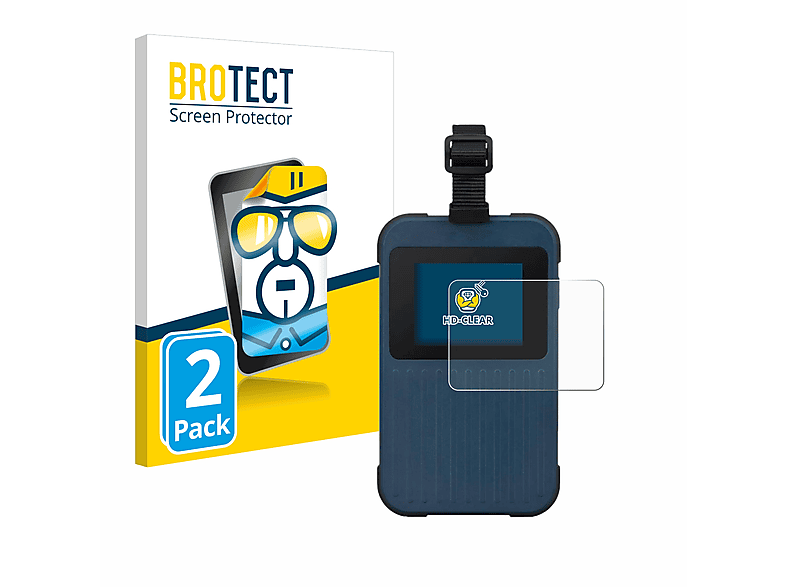 BROTECT 2x klare Schutzfolie(für Acer Enduro Connect M3)