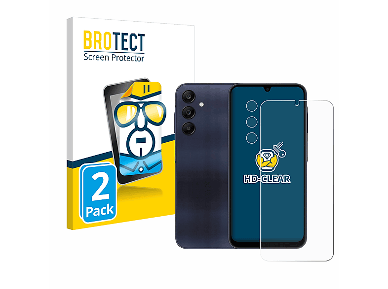 Samsung 2x A25 BROTECT Schutzfolie(für 5G) Galaxy klare