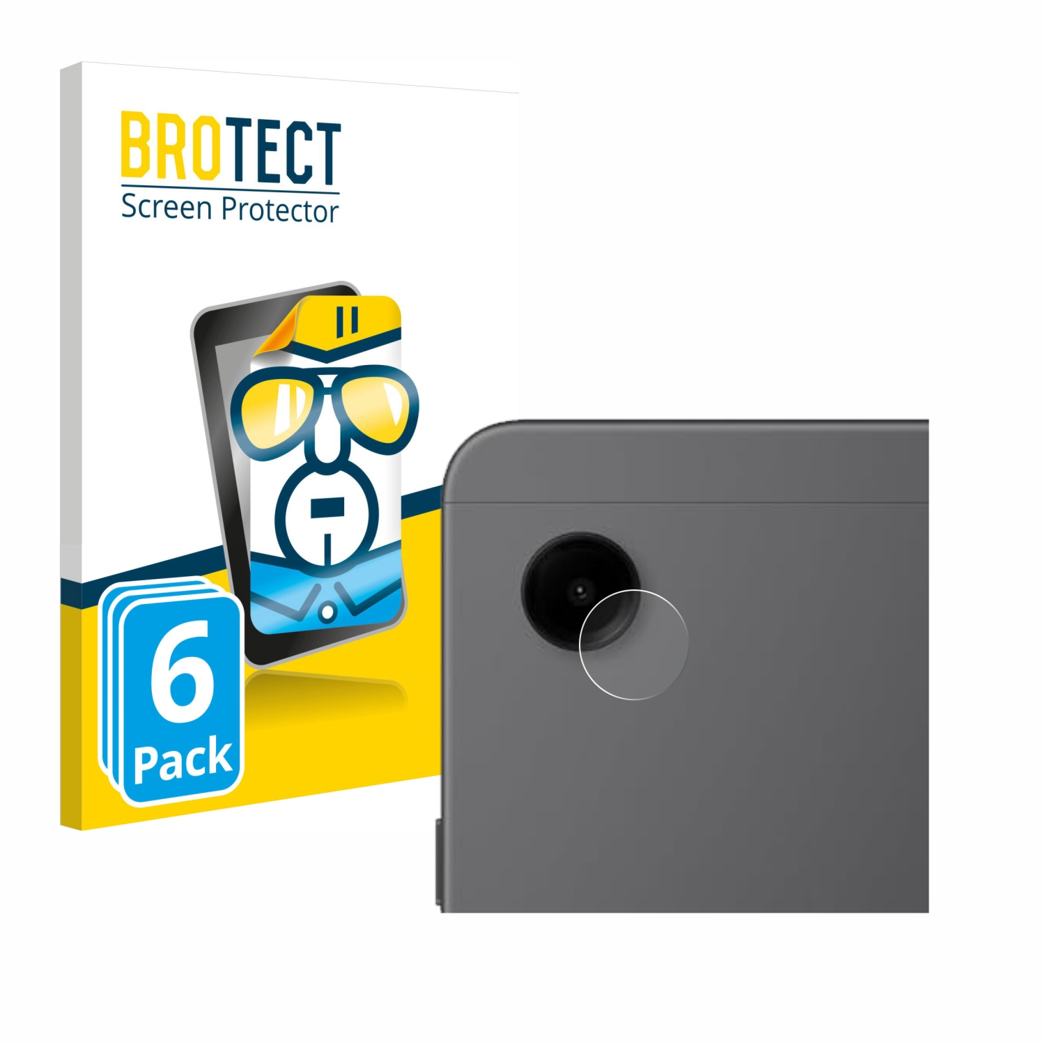 BROTECT 6x klare LTE) Samsung Tab Galaxy Schutzfolie(für A9