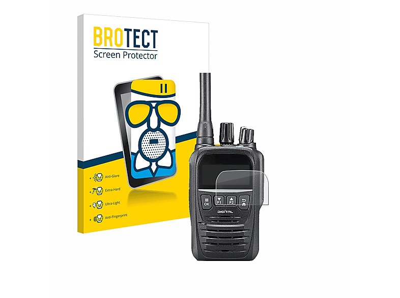 BROTECT Icom Airglass Schutzfolie(für ID-F52D) matte