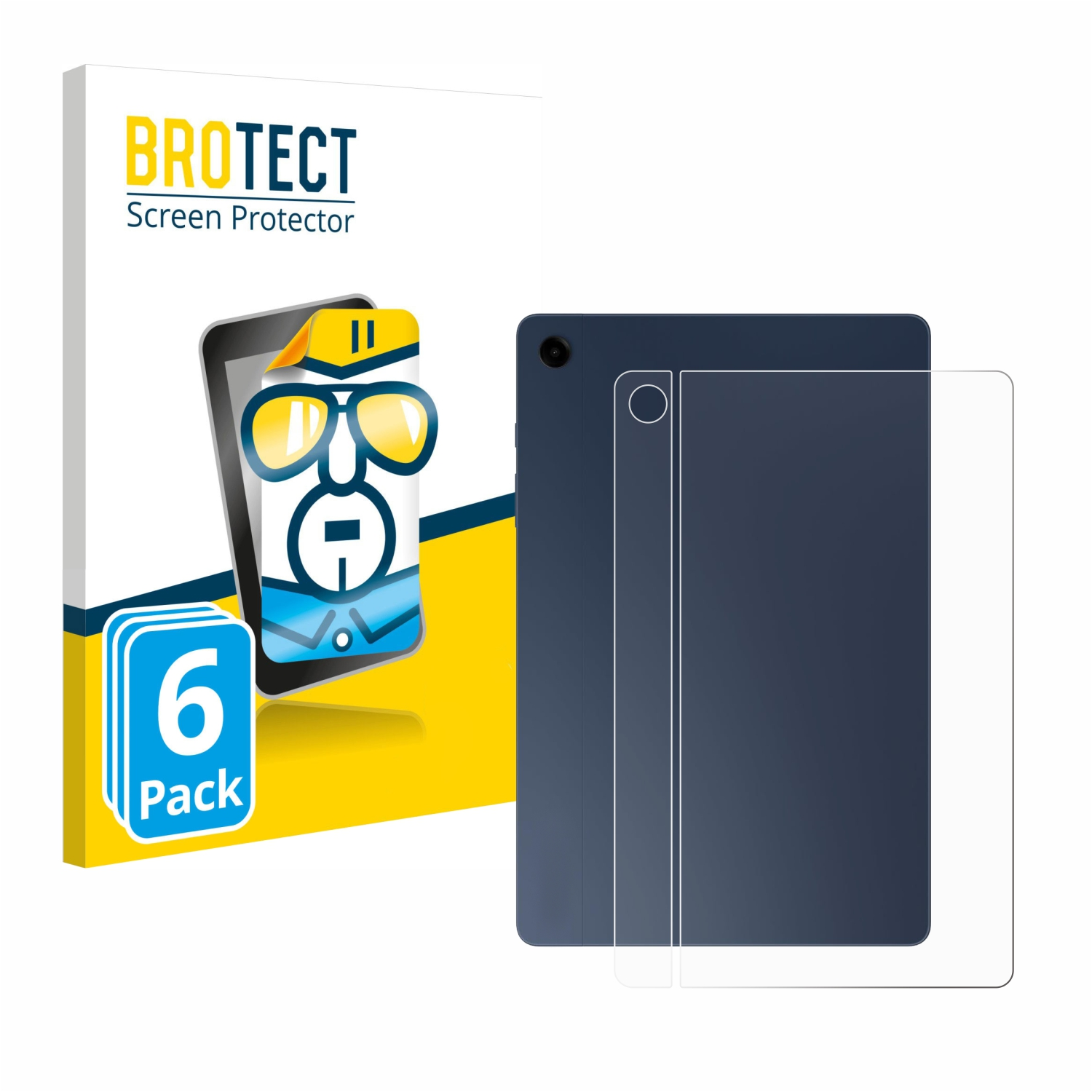 Tab A9 Samsung Galaxy Plus BROTECT Schutzfolie(für WiFi) klare 6x
