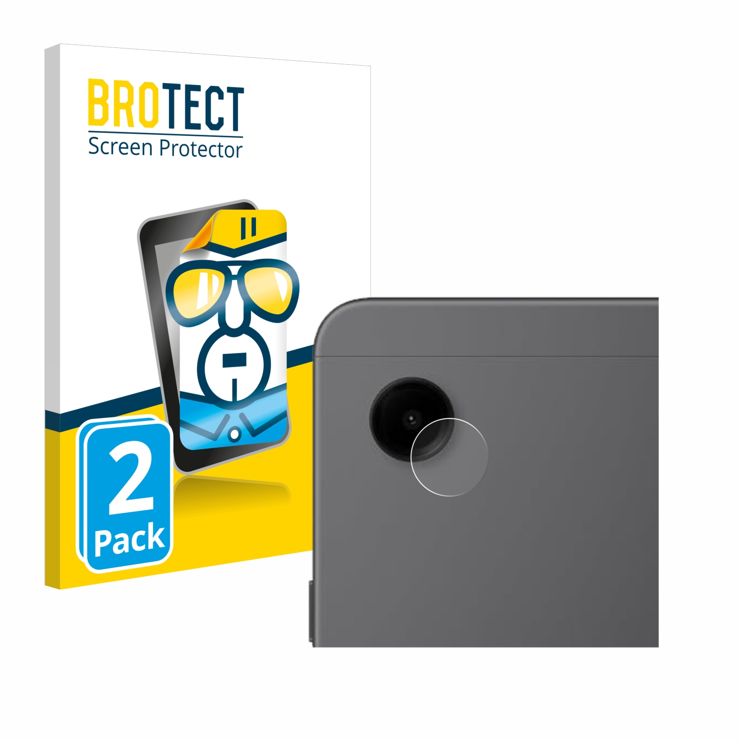 2x Samsung BROTECT Schutzfolie(für Galaxy LTE) Tab klare A9