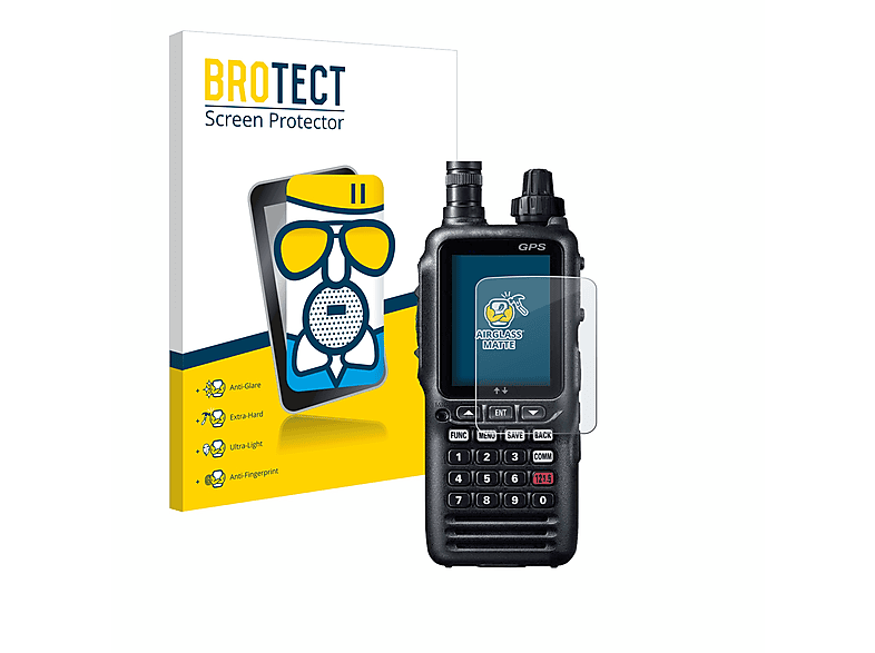 BROTECT Schutzfolie(für Yaesu Airglass FTA-850L) matte