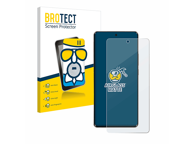 BROTECT Airglass matte realme GT5 Pro) Schutzfolie(für