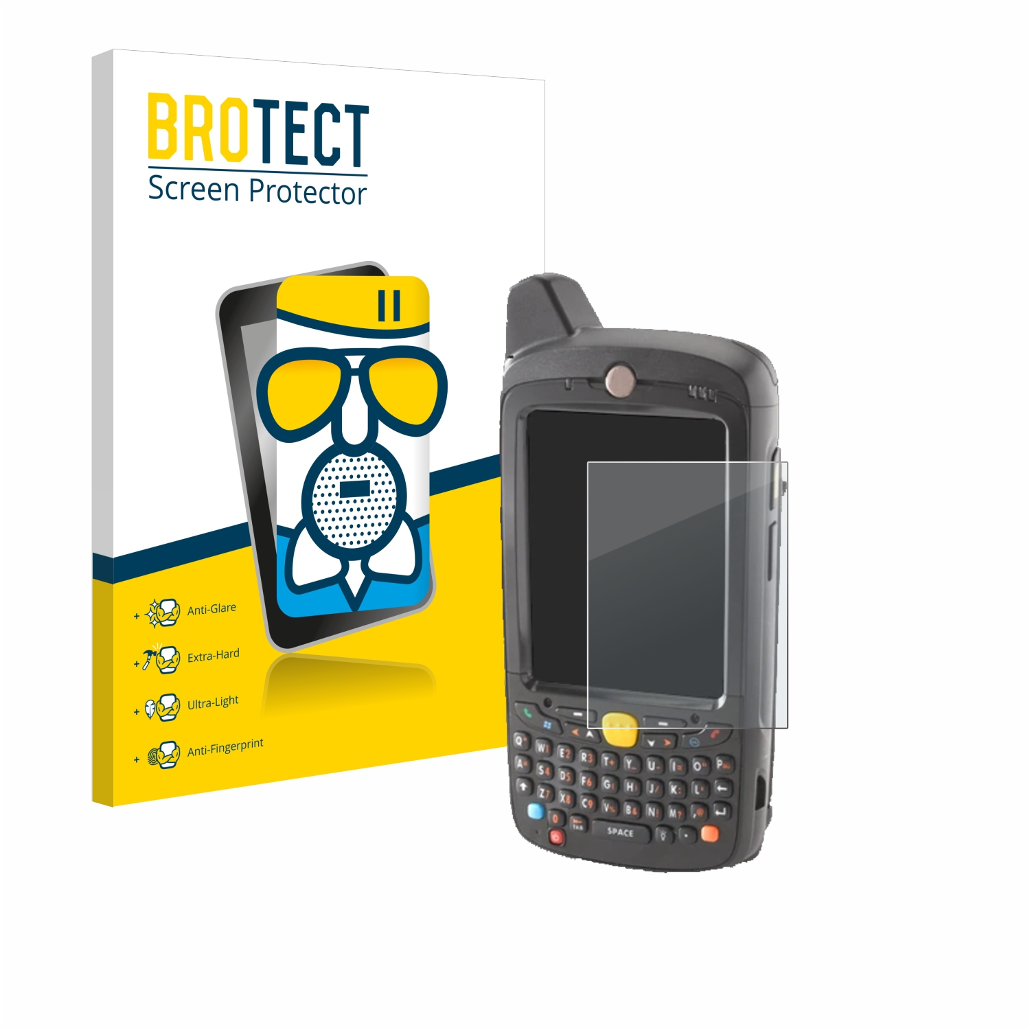 BROTECT Airglass matte Schutzfolie(für MC65) Motorola