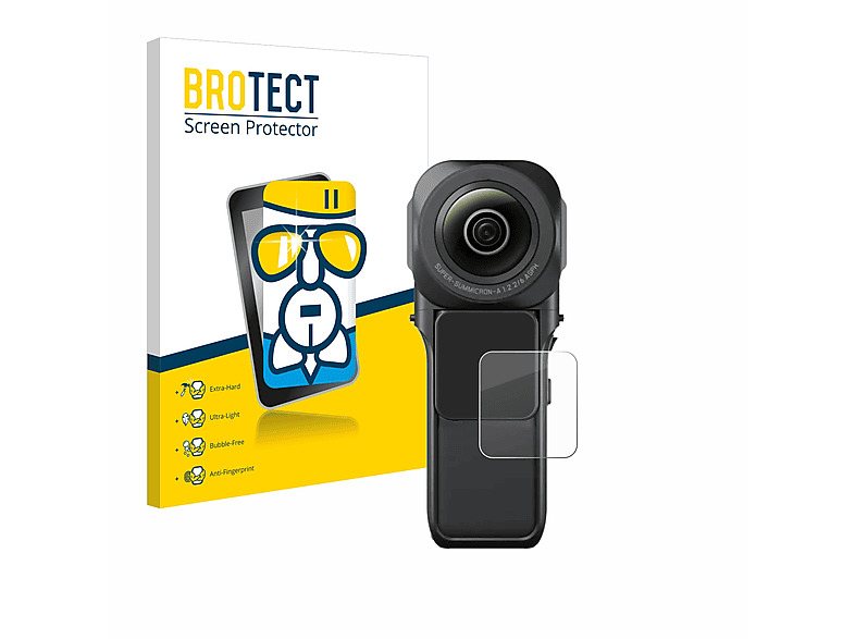 BROTECT Airglass klare Insta360 One 1-Zoll 360) RS Schutzfolie(für