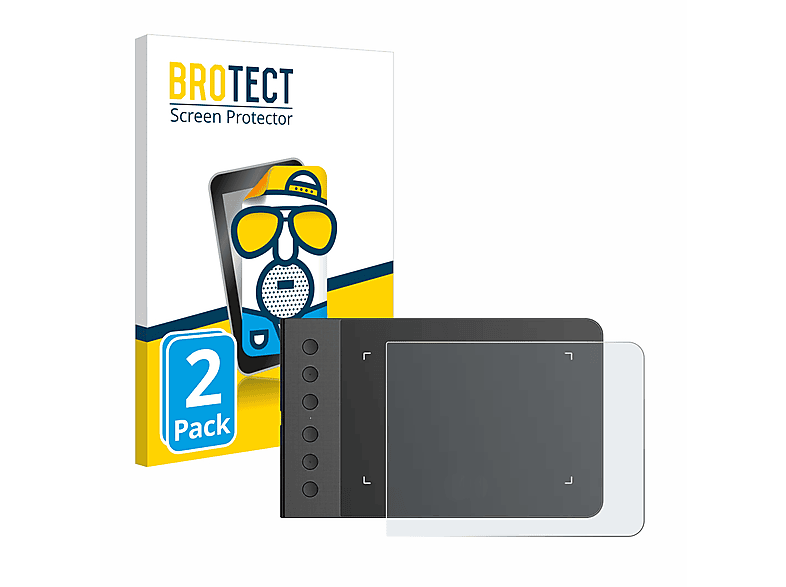 BROTECT 2x matte Schutzfolie(für XP-Pen G640S V2 Graphic tablet)