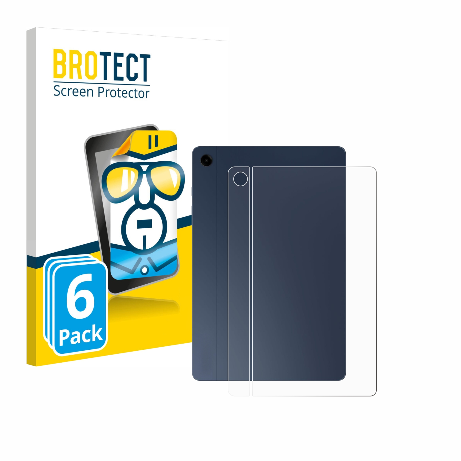 BROTECT 6x klare Schutzfolie(für Samsung Plus 5G) Galaxy Tab A9
