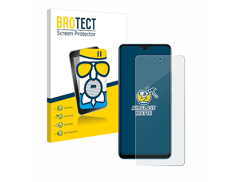 BROTECT Airglass matte Schutzfolie(für Vivo Y100i)