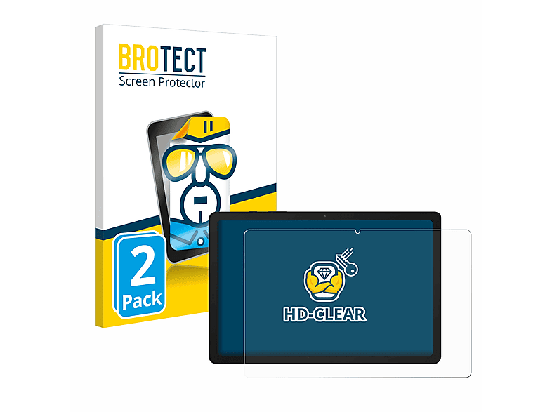 BROTECT 2x Tab A9 klare Schutzfolie(für Galaxy Samsung Plus 5G)