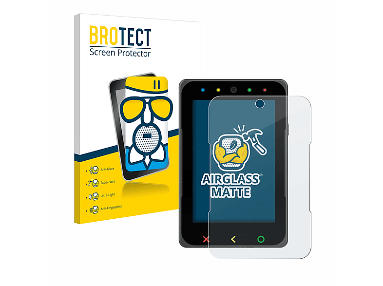 BROTECT matte ingenico Airglass Schutzfolie(für Moby/9500)