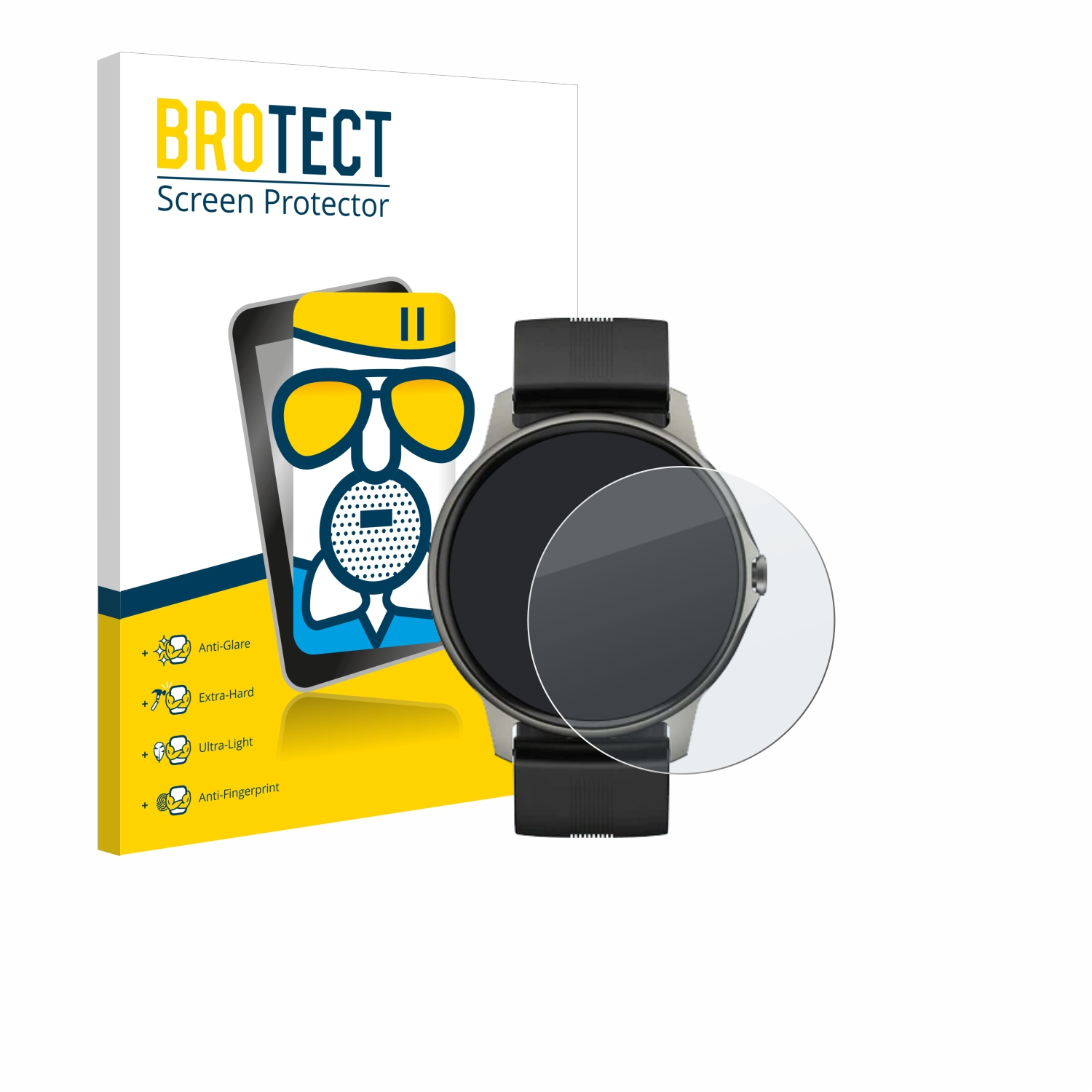 Fitpolo LW51) Airglass Schutzfolie(für BROTECT matte