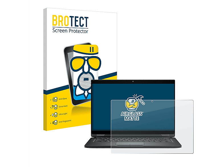 BROTECT Airglass matte Schutzfolie(für Dell Latitude Laptop) 7390 2-in-1