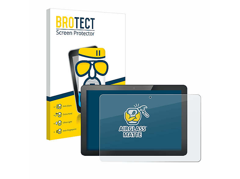 BROTECT Airglass matte Schutzfolie(für Elo TouchSystems I-Series 4.0 Value 10.1\