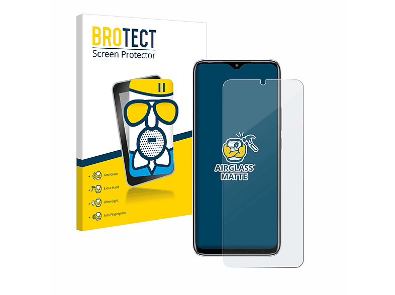 BROTECT Airglass matte Schutzfolie(für Infinix Hot 10s) | Displayschutzfolien & Gläser