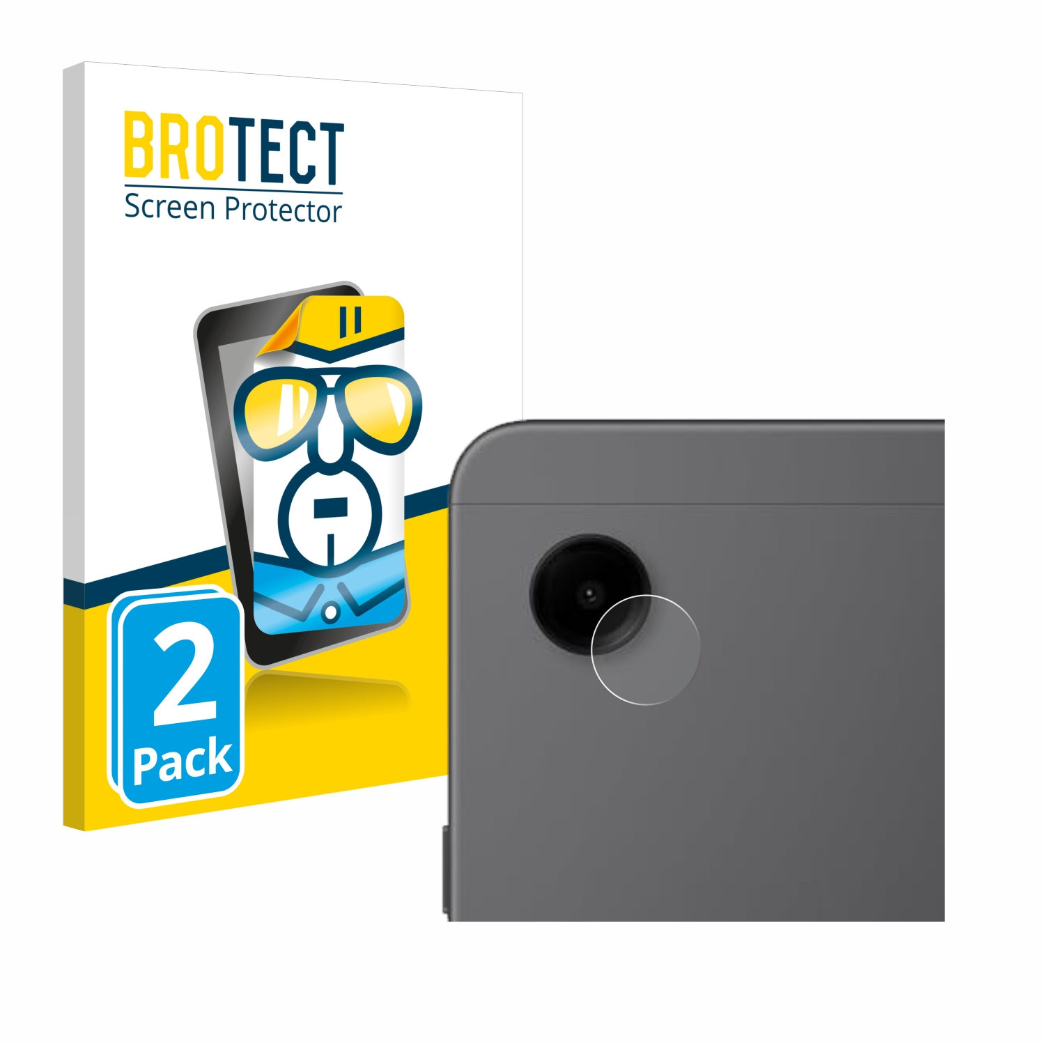 BROTECT 2x Tab A9 WiFi) klare Samsung Galaxy Schutzfolie(für