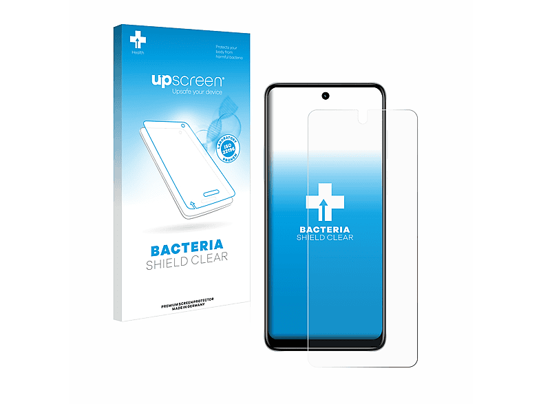 Schutzfolie(für Motorola E32s) Moto UPSCREEN antibakteriell klare