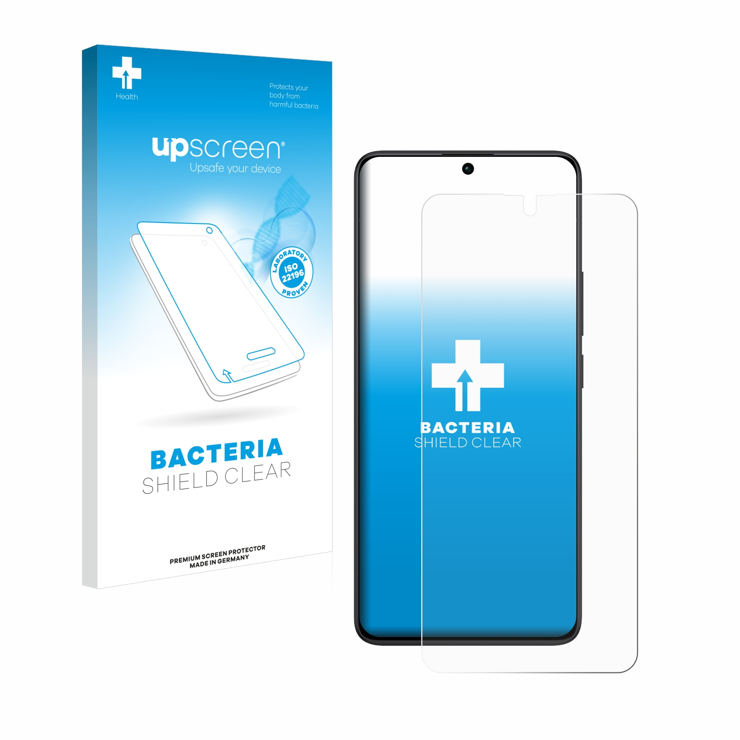 UPSCREEN antibakteriell klare Schutzfolie(für Xiaomi 5G) Pro 13 Note Redmi