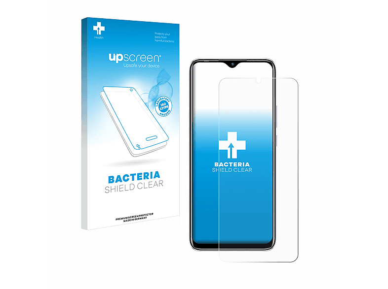 UPSCREEN antibakteriell klare Schutzfolie(für Infinix Hot 10s)