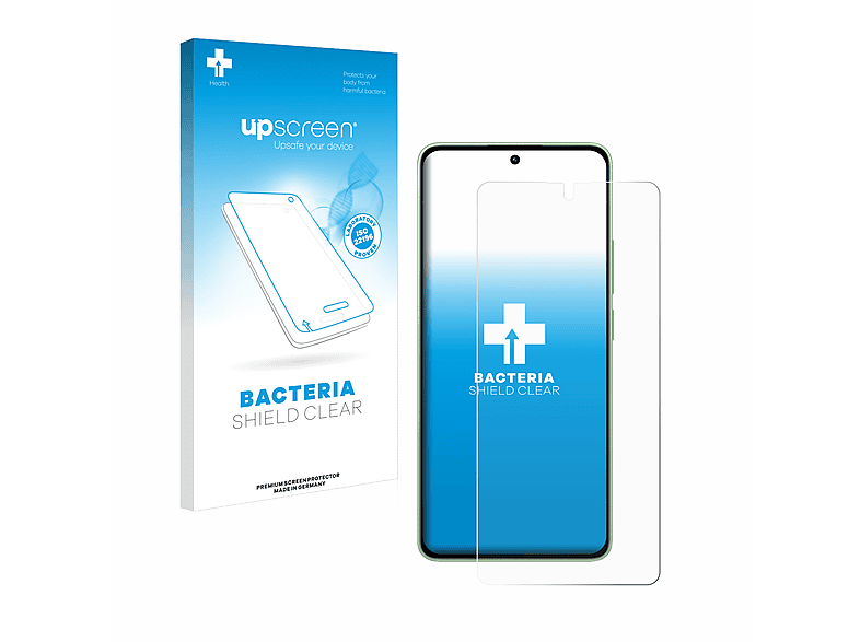 UPSCREEN antibakteriell klare Schutzfolie(für Xiaomi Redmi 13) Note