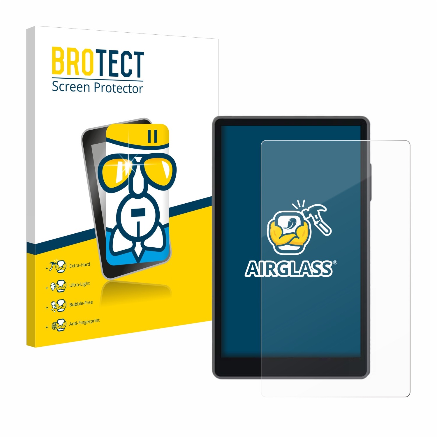 Airglass Pro) Schutzfolie(für BROTECT Keystone klare 3