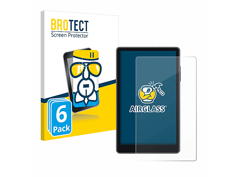 3 Airglass 6x klare Keystone Pro) Schutzfolie(für BROTECT