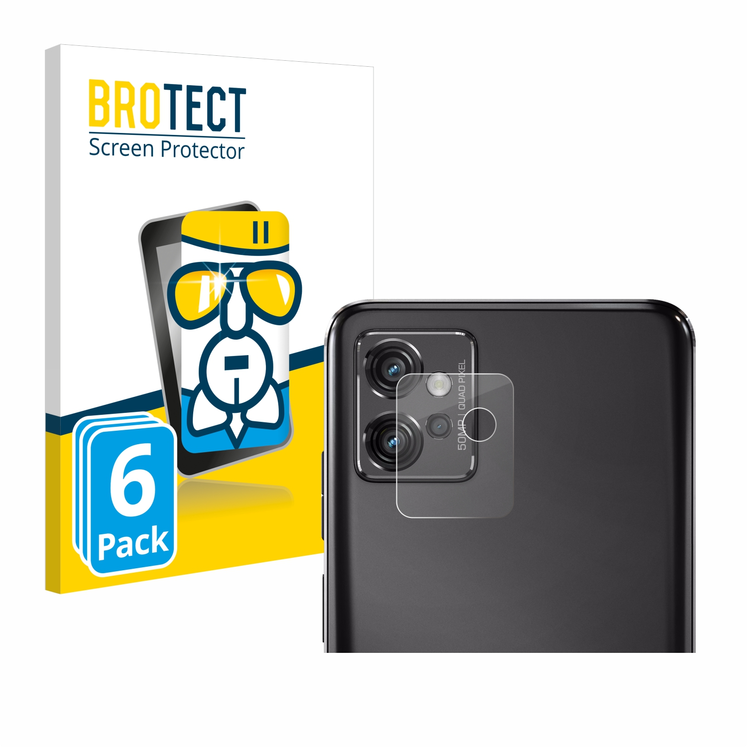 klare BROTECT Airglass Moto Motorola 6x G32) Schutzfolie(für