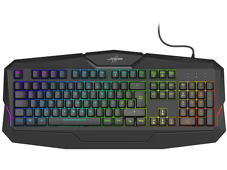 URAGE Exodus 210, Rubberdome Gaming-Tastatur