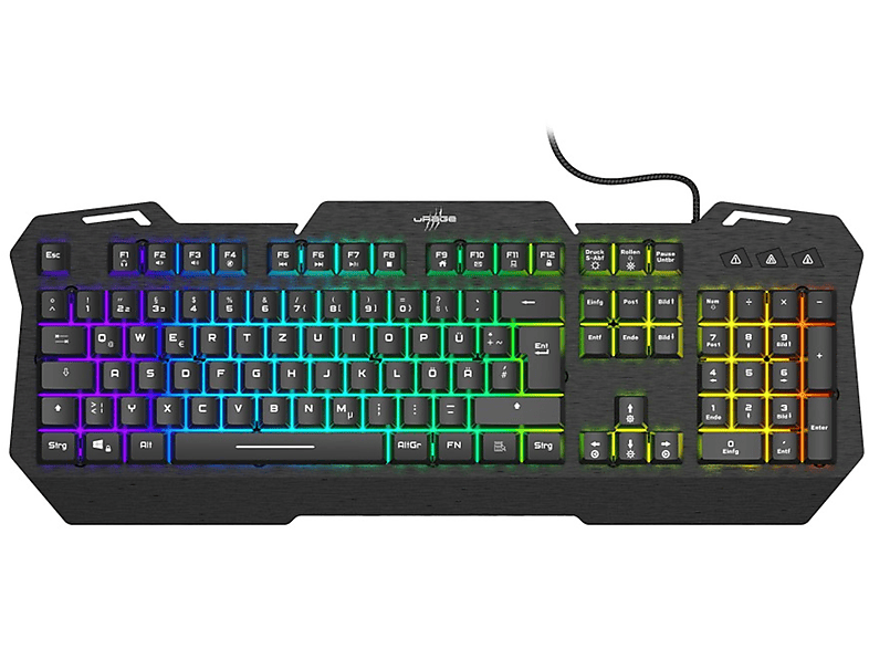 Exodus 450, Rubberdome URAGE Gaming-Tastatur,