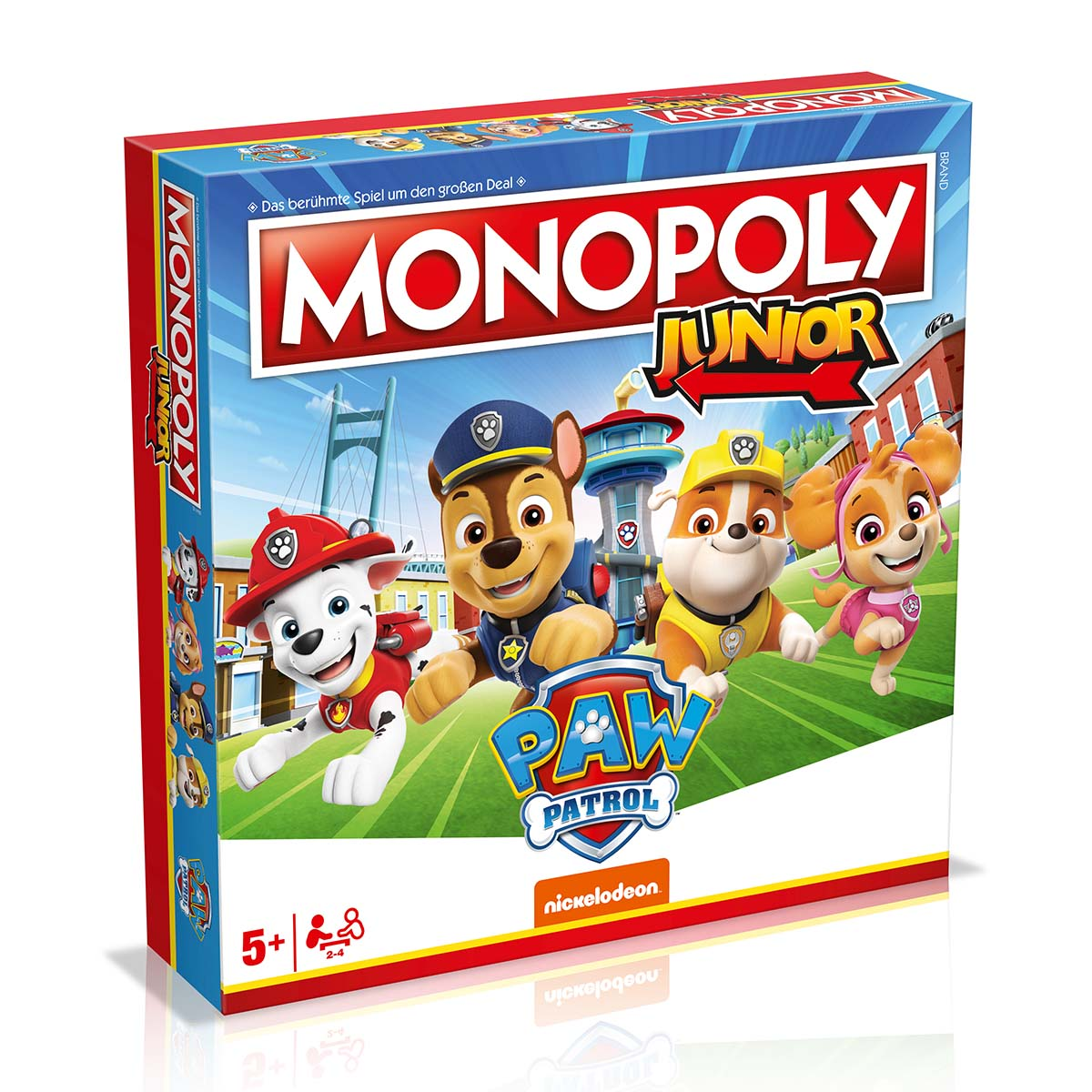 WINNING MOVES Monopoly - Brettspiel Patrol Paw Junior