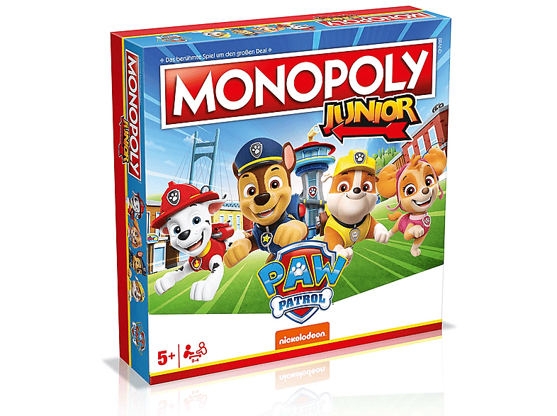 Junior Patrol Paw Brettspiel Monopoly MOVES - WINNING