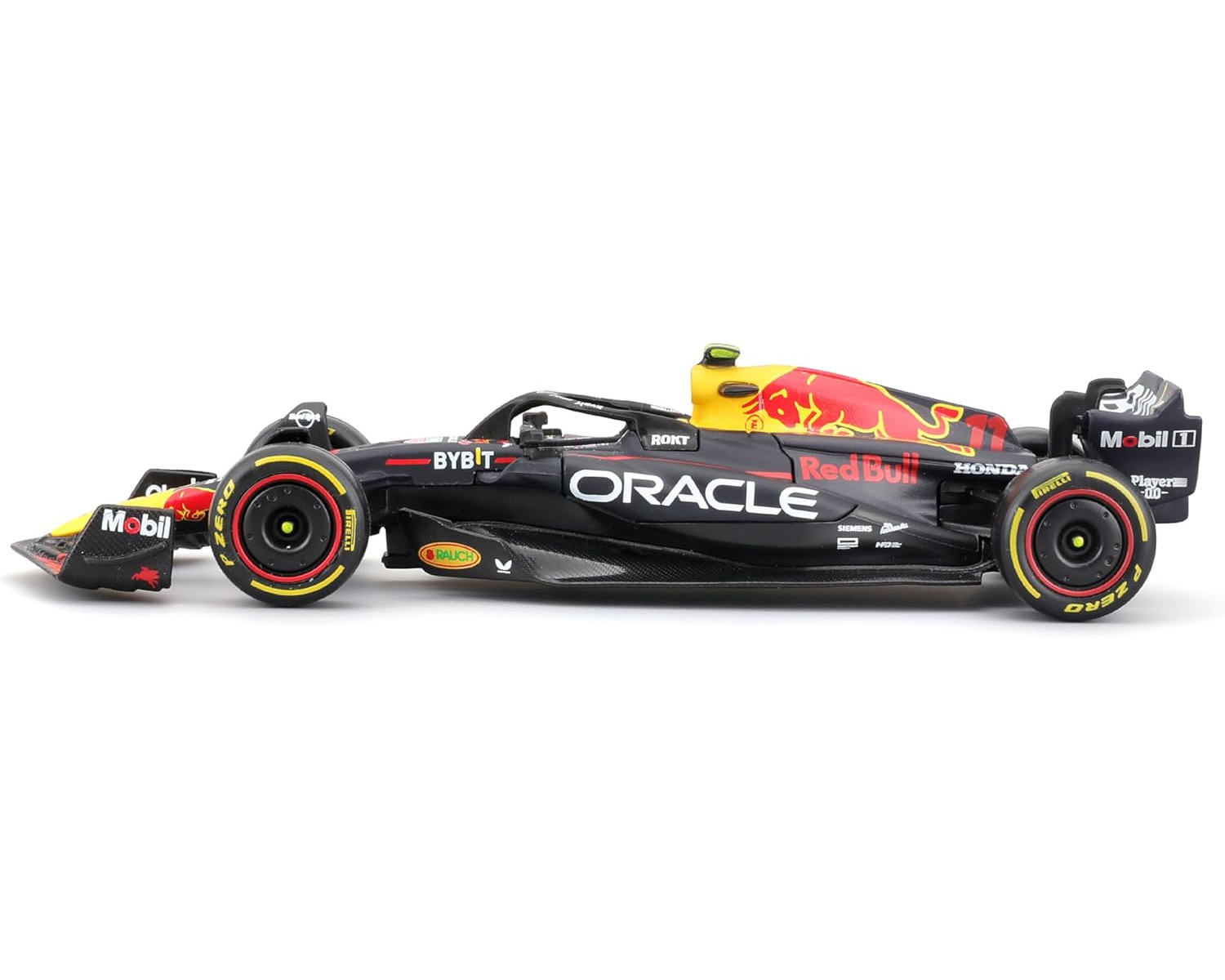 F1 #11 Spielzeugauto (Maßstab RB19 Perez BBURAGO Red Bull Racing 1:43)