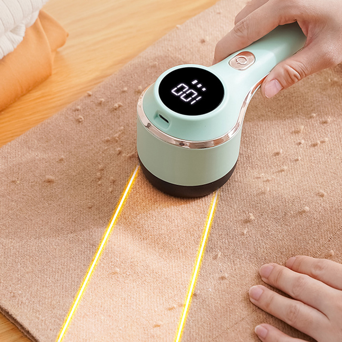 Dreamhigh® Fusselrasierer Elektrisch, 2 in 1 Fusselentferner Mit