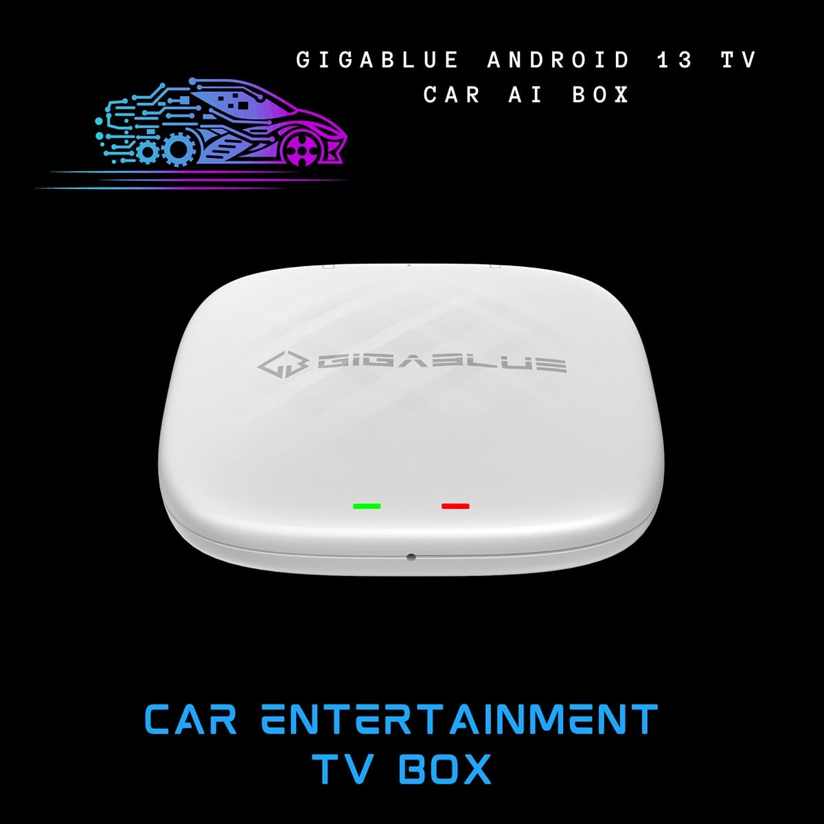 Android Box GIGABLUE TV 13 Carplay-Adapter CarPlay AI